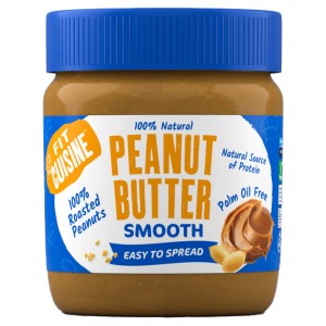 Fit Cuisine Peanut butter - 350 г - smooth Фото №1